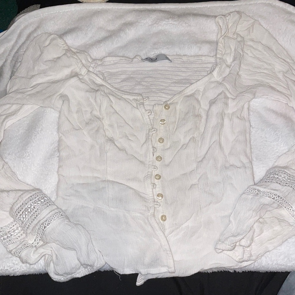 Hollister Peplum Top